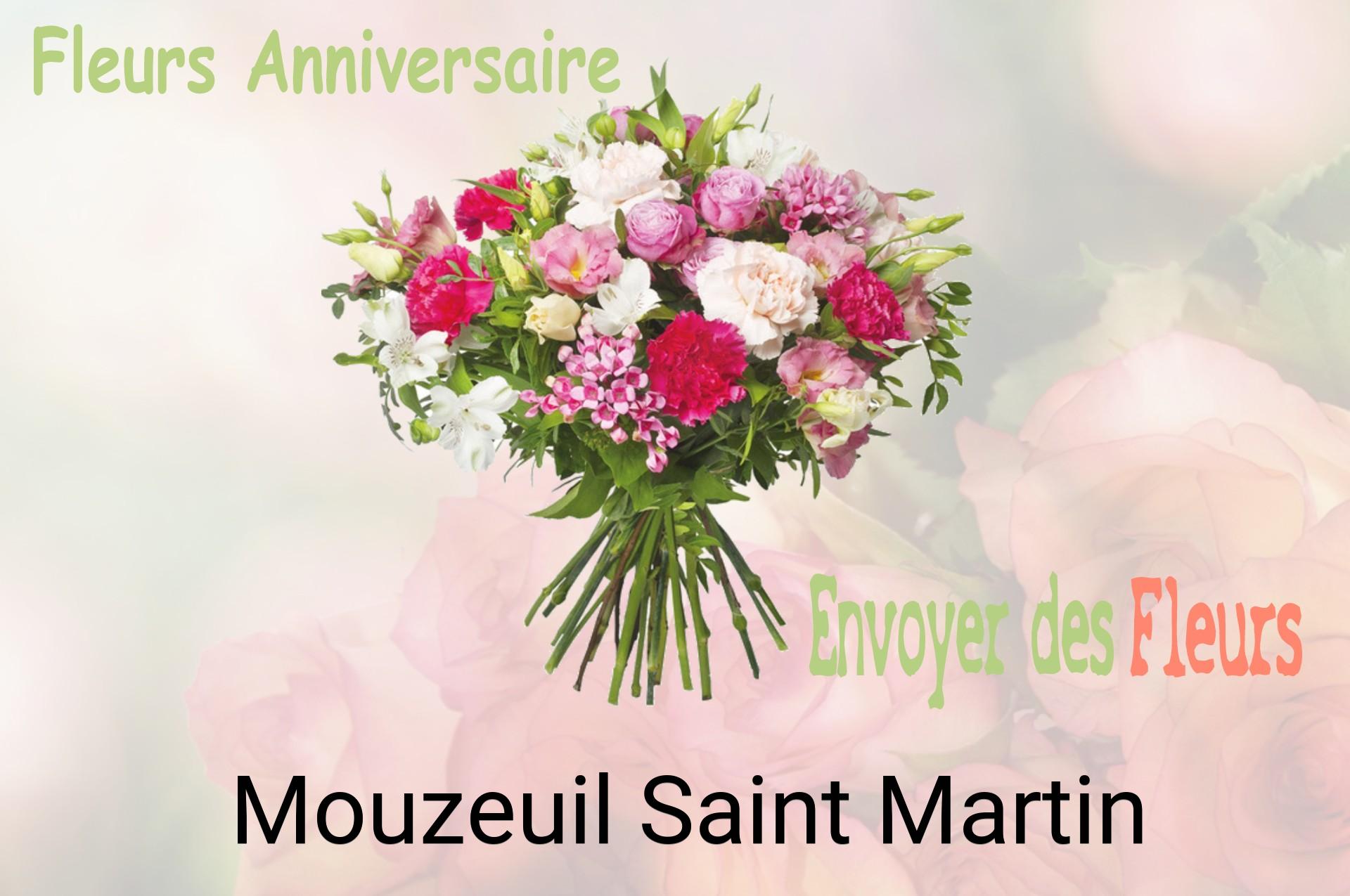 Bouquet de fleurs d’anniversaire livré à Mouzeuil-Saint-Martin